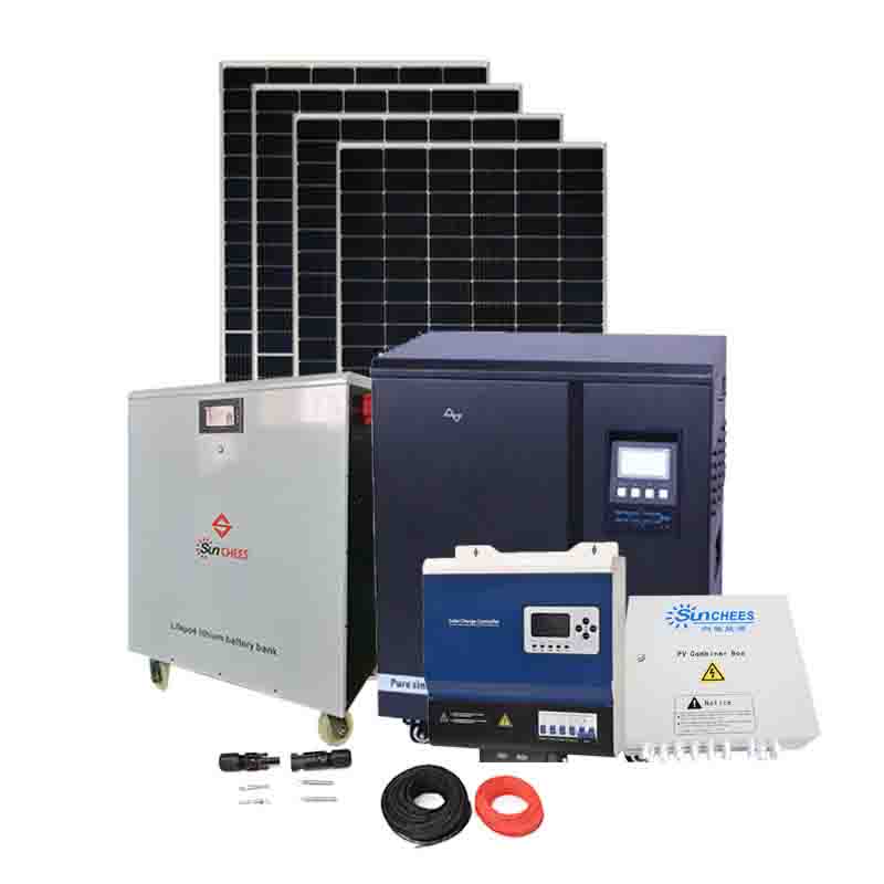 Sunchees 50Kw 100Kw Solar Energy System For Farm Use