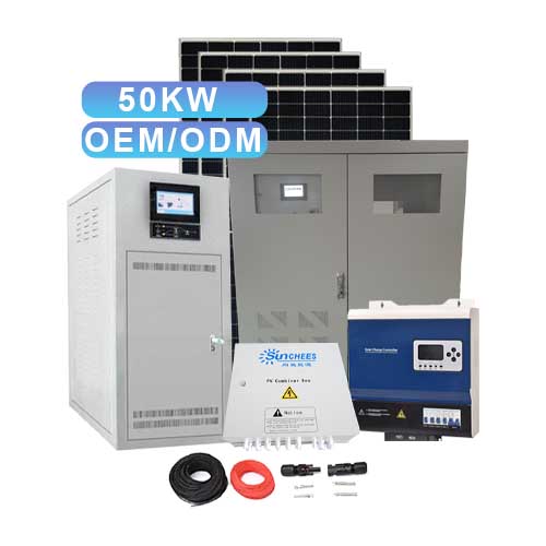 Commercial Use Solar Energy Off Grid System 50Kw