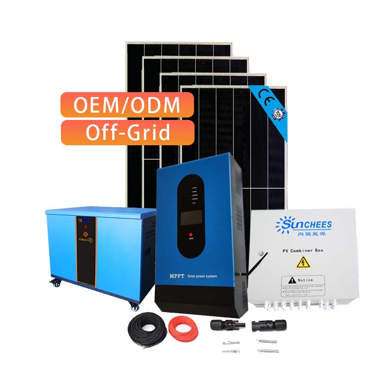 5000 Watt Off Grid Home Manufacture 5kw 48v Solar Power Solar Energy System