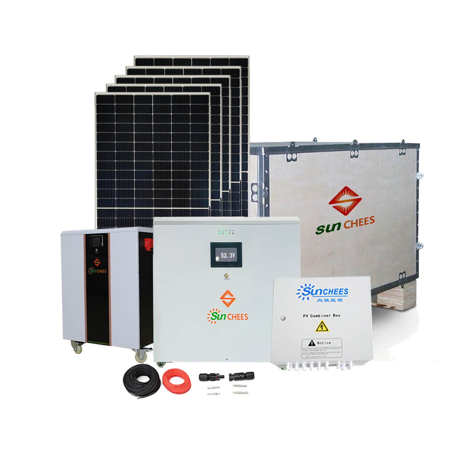 220V 240V 10Kw Split Phase Solar Energy System