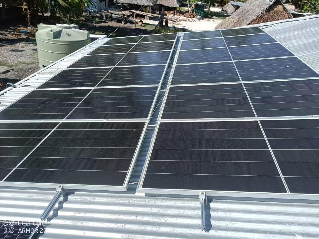 10KW Solar Power System Project To Welfare Home Use