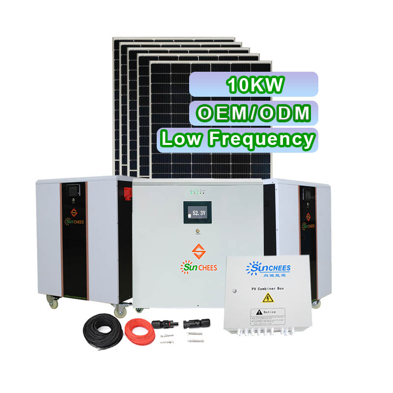 Low Frequency 110V 220V 5kw 10Kw Solar Energy System In North America